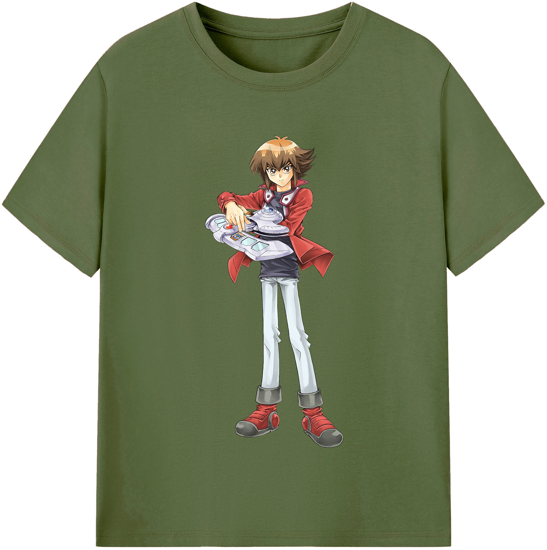 （画像用） 遊☆戯☆王 Yu-Gi-Oh! 綿100％半袖Tシャツ（フロントプリント）